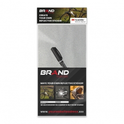 Self-adhesive reflective sheet for cutting out 3M