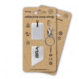 Custom Reflective Loop Strap - Straight