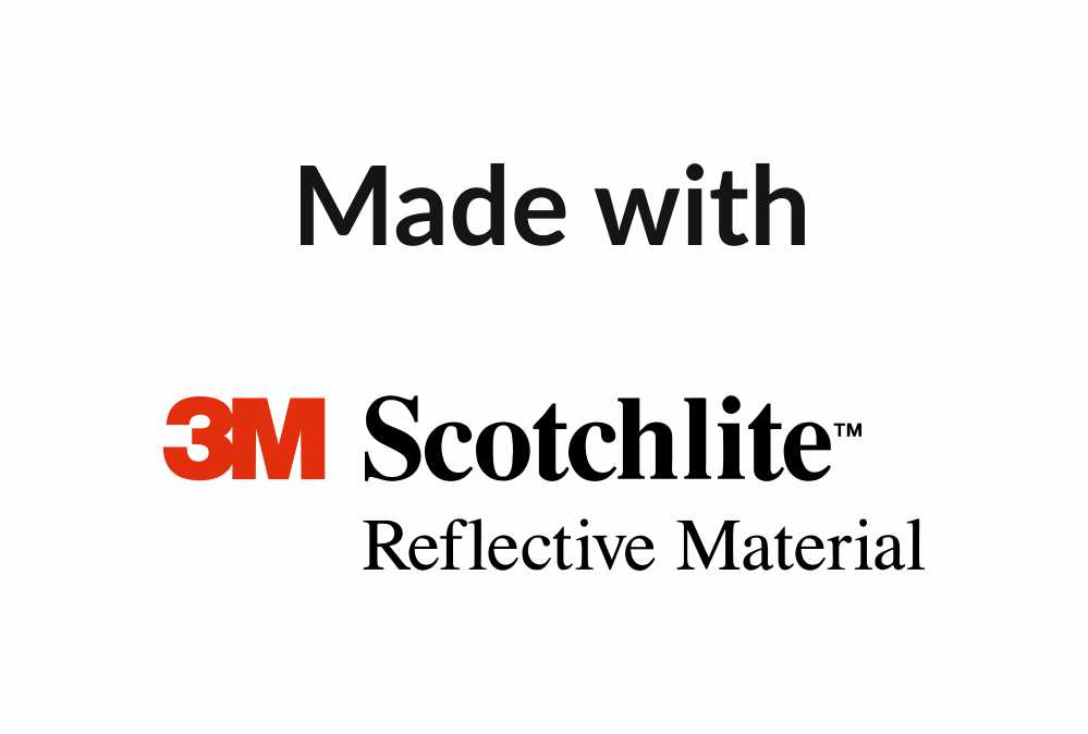 made with 3M Scotchlite