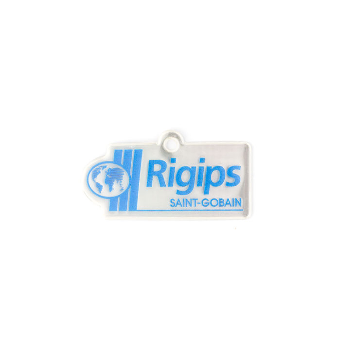 Custom reflective soft hanger to promote your brand