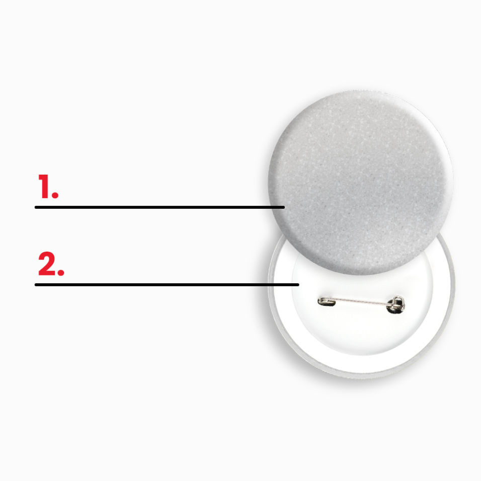How the reflective button is made?