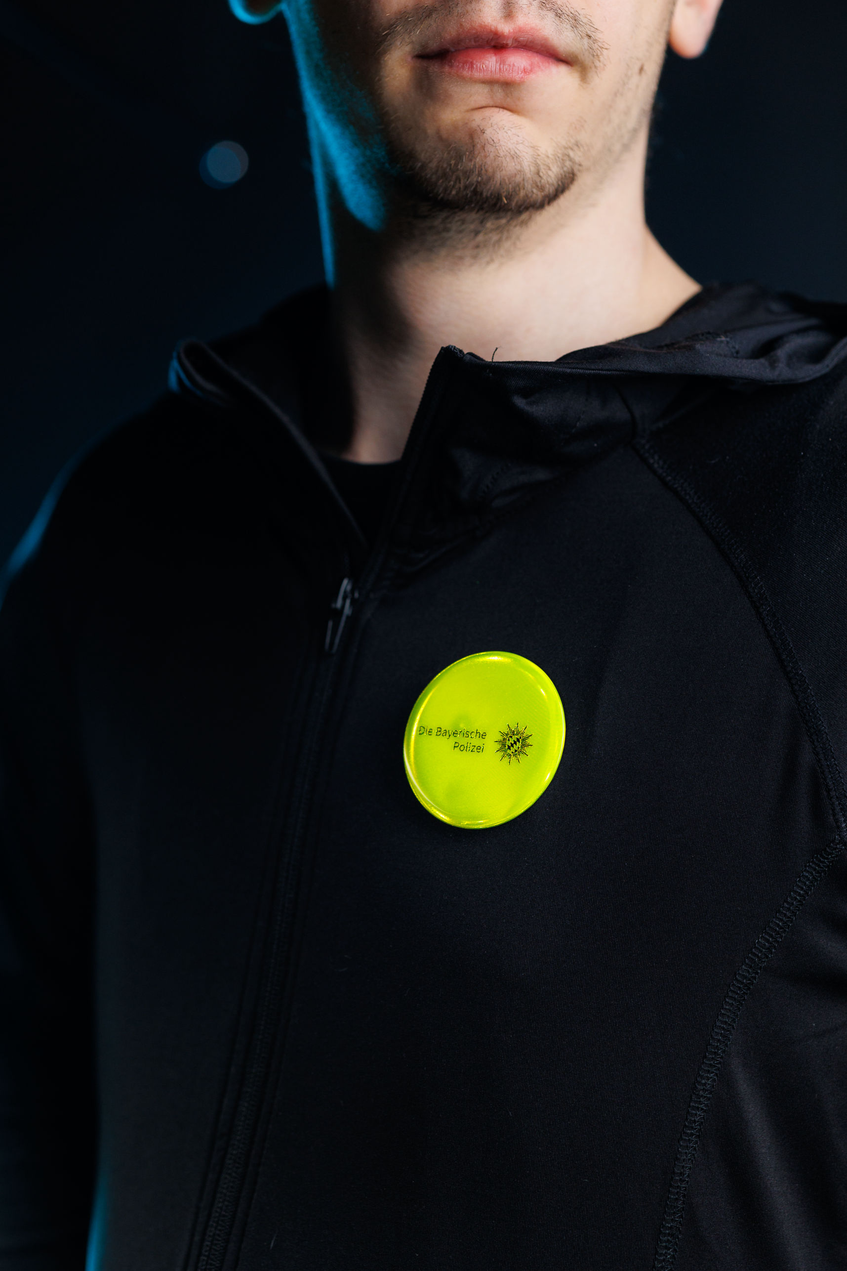 Reflective button with your logo
