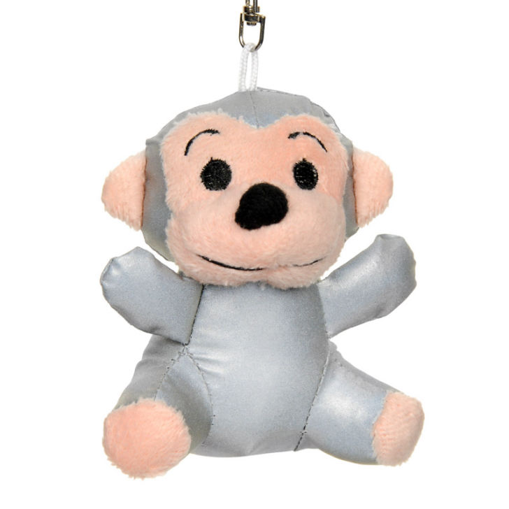 Reflective monkey mascot