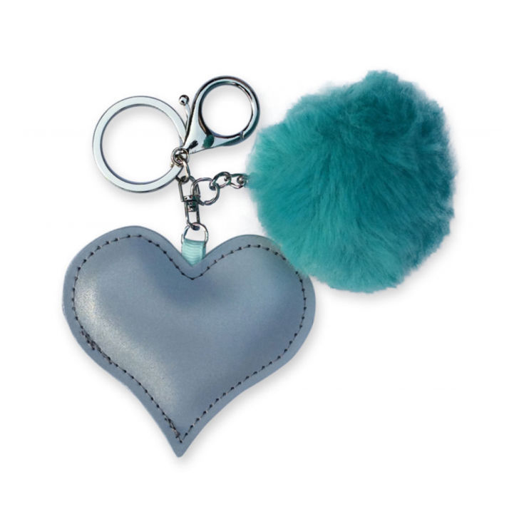 Reflective Heart and Pompon